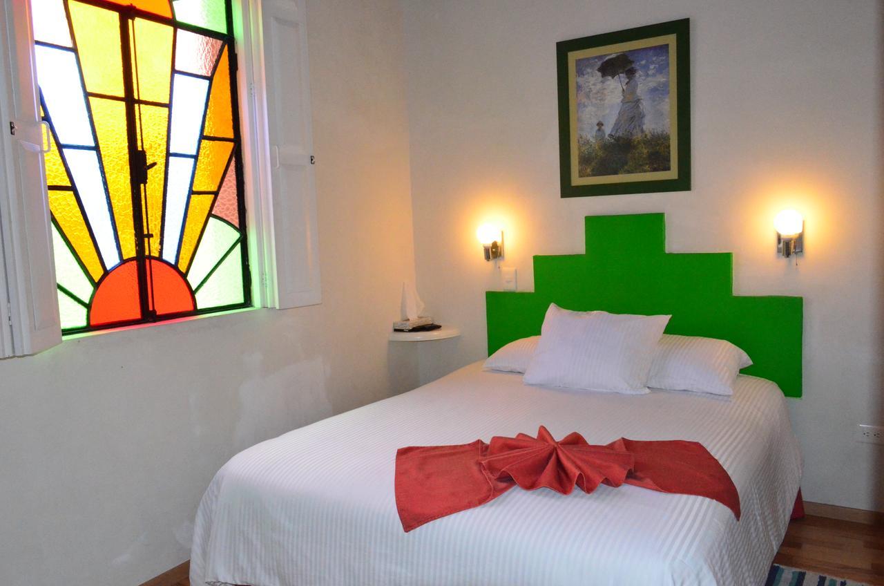 Hotel Del Capitan De Puebla - Vitrales Ngoại thất bức ảnh